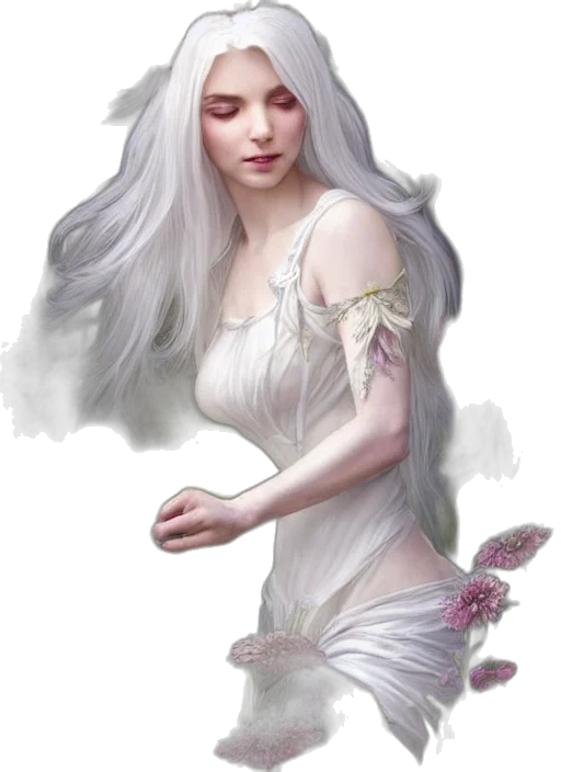 dress, dragon, jewelry, face transparent PNG cut-out