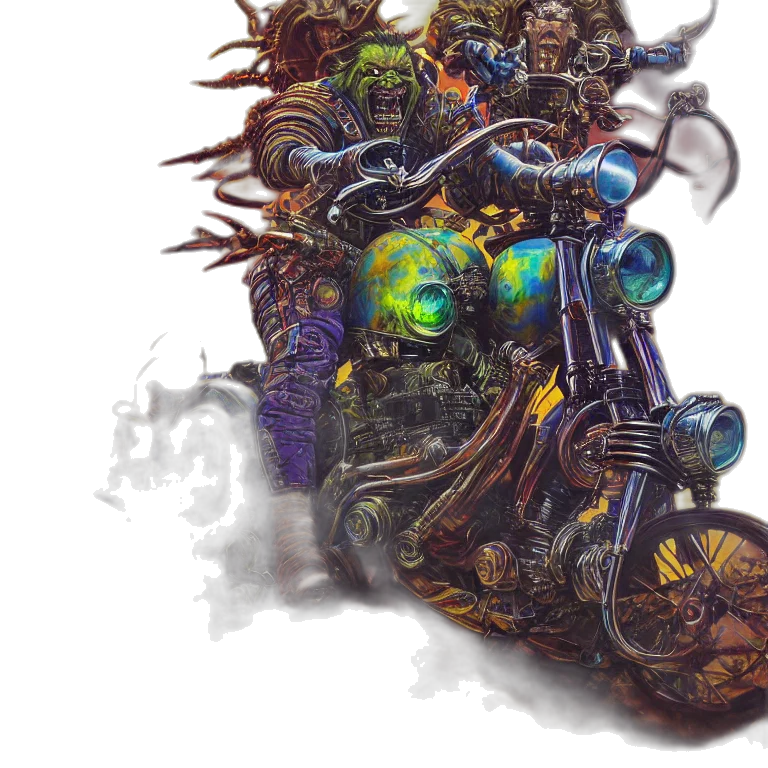 robot, staff, weapon, creature transparent PNG cut-out