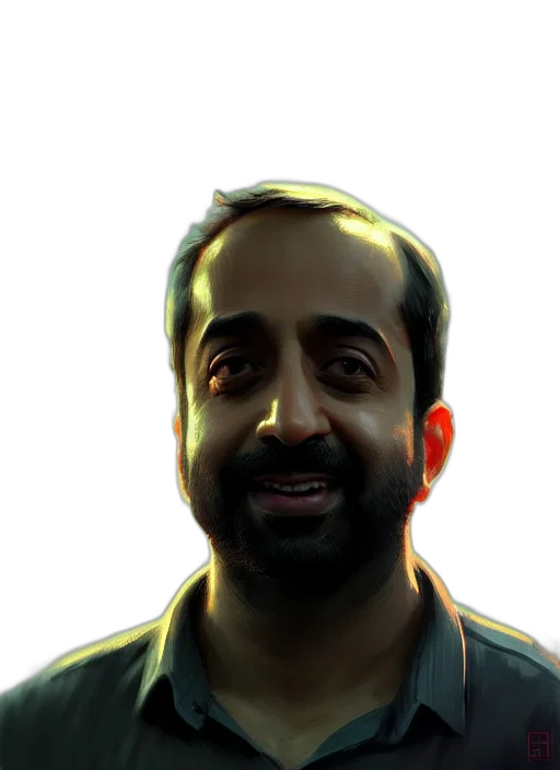 staff, face, jacket, robot transparent PNG cut-out