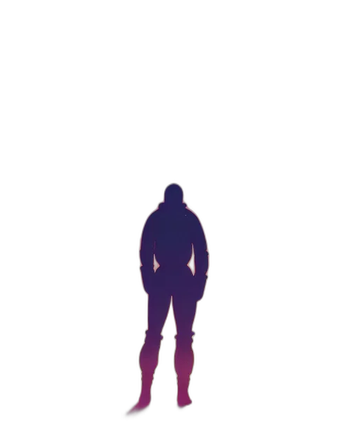 robot, creature, jacket, face transparent PNG cut-out