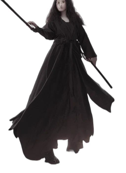 staff, dress, sword, weapon transparent PNG cut-out