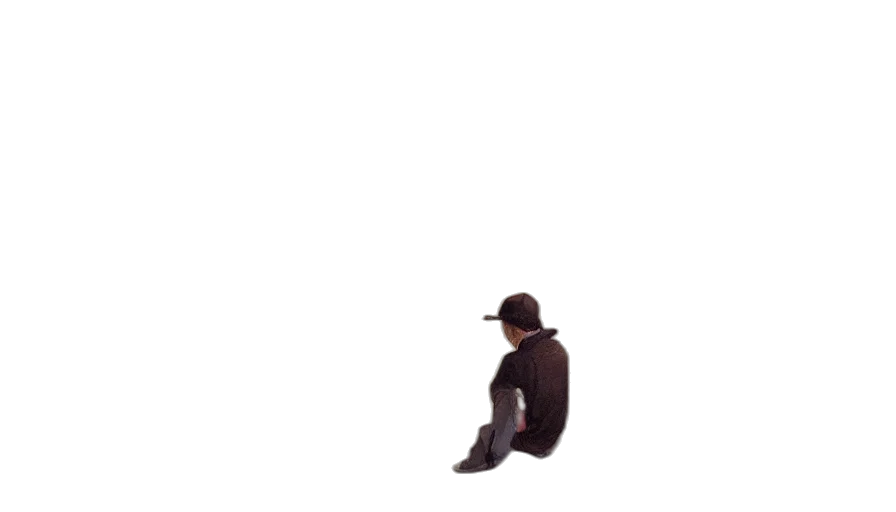 hat, shoes, robot, jacket transparent PNG cut-out