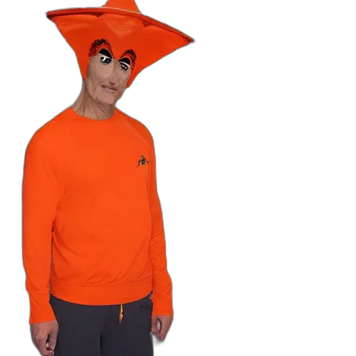 hat, jacket, creature, animal transparent PNG cut-out