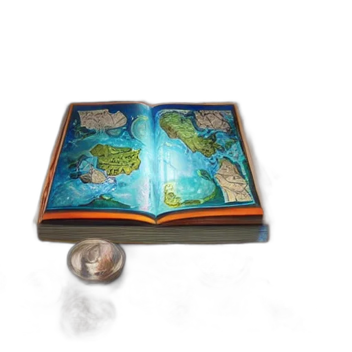 jewelry, hyper, real, table, map, wizards, laboratory, lisa transparent PNG cut-out