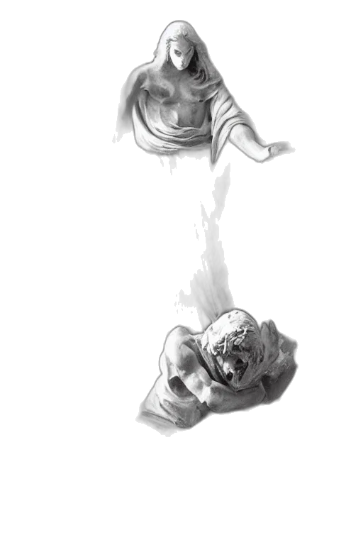 flower, creature, crown, robot transparent PNG cut-out