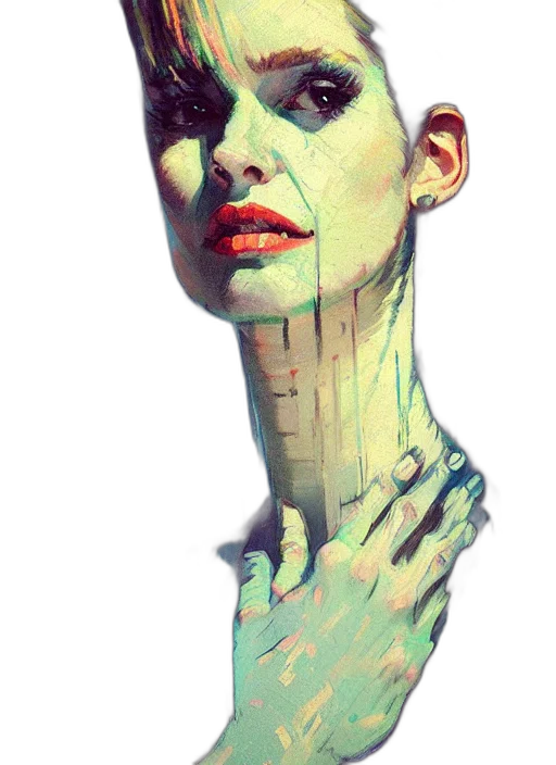 face, mask, creature, robot transparent PNG cut-out