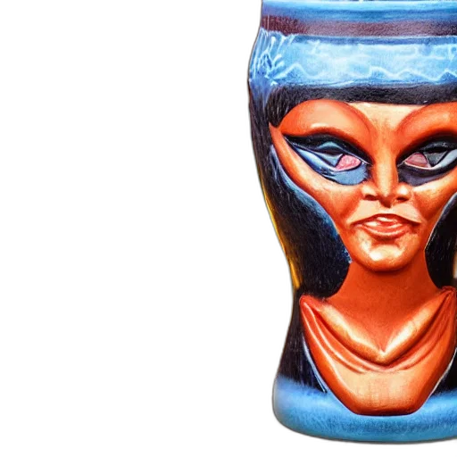 bottle, vaporwave, outer space, closeup transparent PNG cut-out