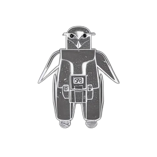 robot, jacket, staff, mask transparent PNG cut-out