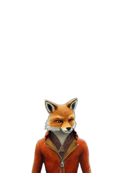 jacket, animal, mask, staff transparent PNG cut-out