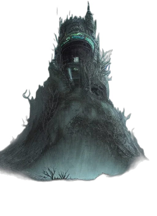 creature, crown, dragon, staff transparent PNG cut-out