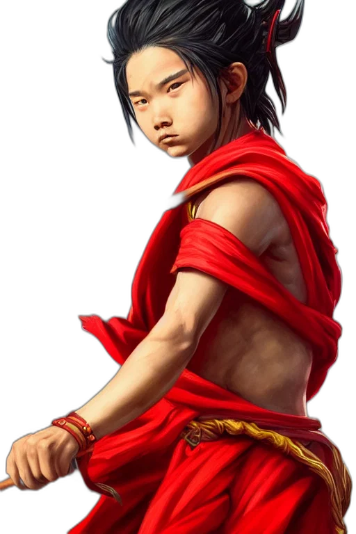 staff, fantasy art, concept art, photorealistic, comic book art, red, masterpiece, portrait transparent PNG cut-out