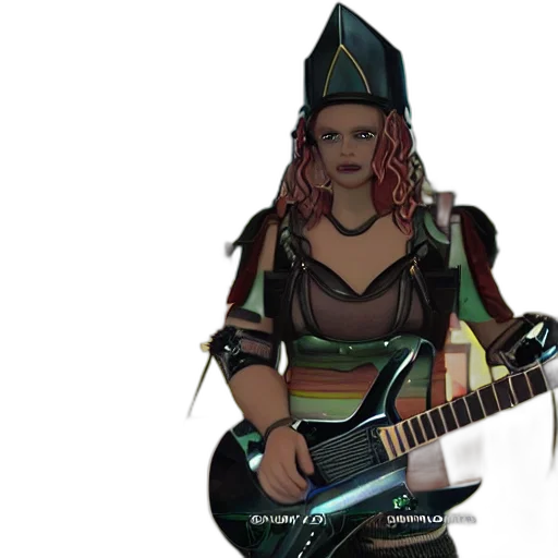 concept art, 3d render, fantasy art, cyberpunk transparent PNG cut-out