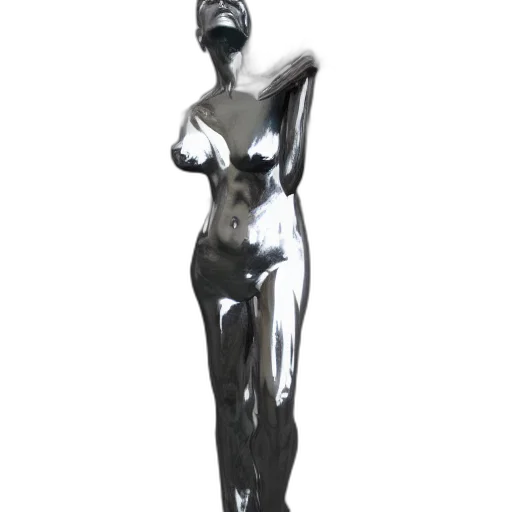 dress, jewelry, staff, robot transparent PNG cut-out