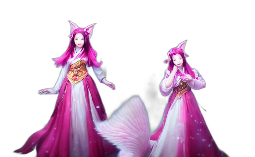 concept art, fantasy art, 3d render, anime transparent PNG cut-out