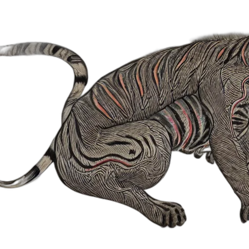 animal, dragon, creature, mask, 3d render, photorealistic, concept art, fantasy art transparent PNG cut-out