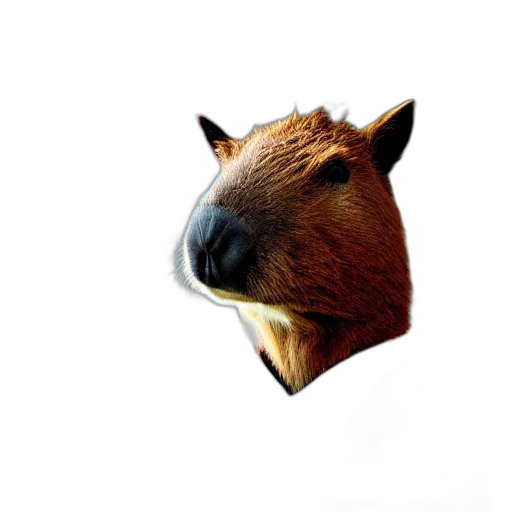 animal, mask, face, creature, photorealistic, 3d render, concept art, accurate transparent PNG cut-out