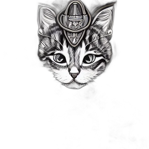 hat, jewelry, crown, staff, pencil sketch, fantasy art, photorealistic, concept art transparent PNG cut-out