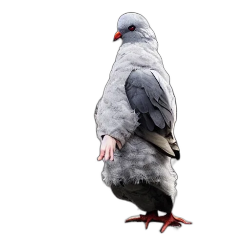 animal, creature, jacket, staff transparent PNG cut-out