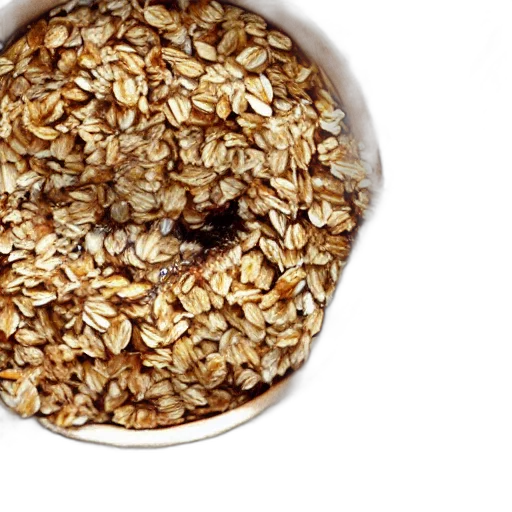 food, bowl, oats, face, john, oates, macro, shot transparent PNG cut-out