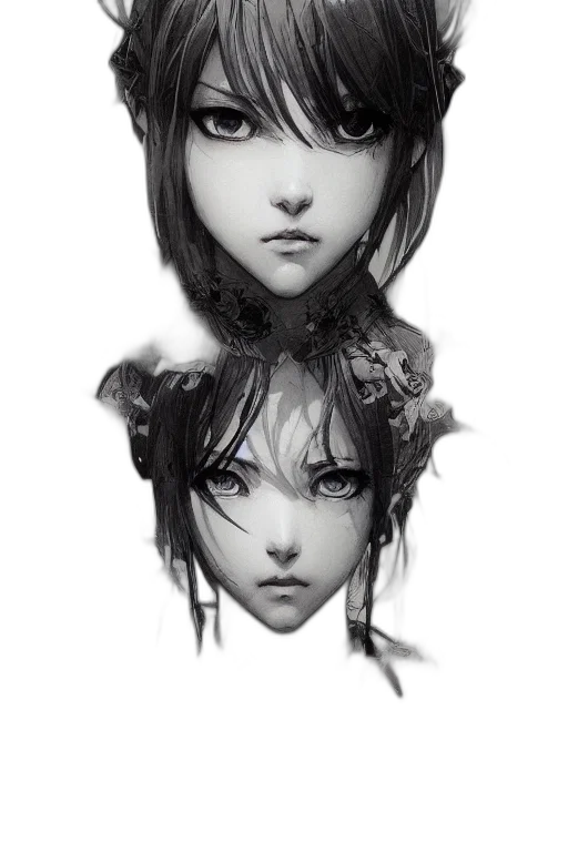 face, mask, crown, creature, fantasy art, concept art, photorealistic, anime transparent PNG cut-out