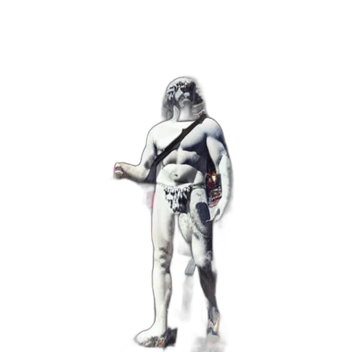 staff, sword, creature, robot transparent PNG cut-out