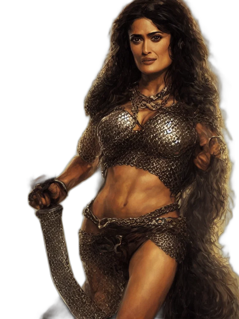 fantasy art, comic book art, concept art, photorealistic transparent PNG cut-out