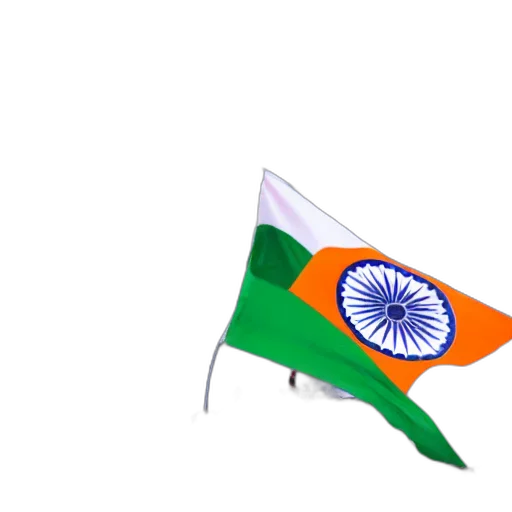 indian, flag, projected, matterhorn transparent PNG cut-out