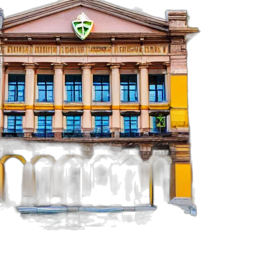 building, 3d render, concept art, photorealistic, green, bank, made, leaf transparent PNG cut-out