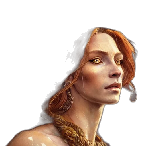 face, jewelry, fantasy art, concept art transparent PNG cut-out