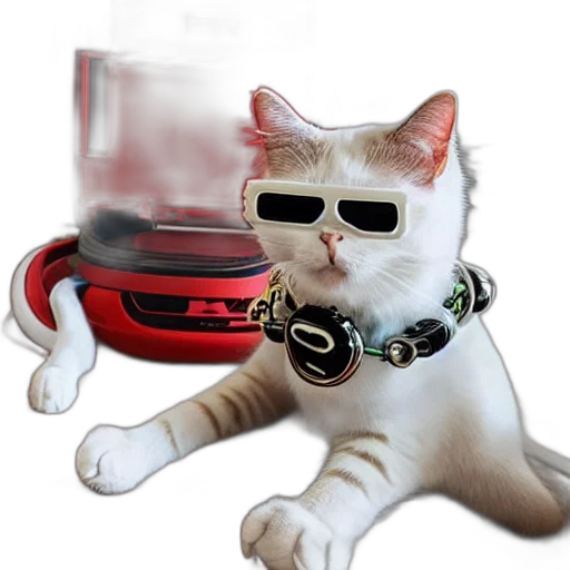 car, animal, robot, staff transparent PNG cut-out