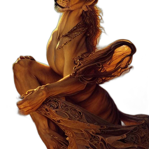 dragon, dress, staff, animal transparent PNG cut-out