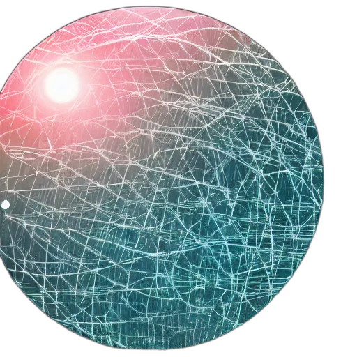 vaporwave, 3d render, dissipate, unwind transparent PNG cut-out
