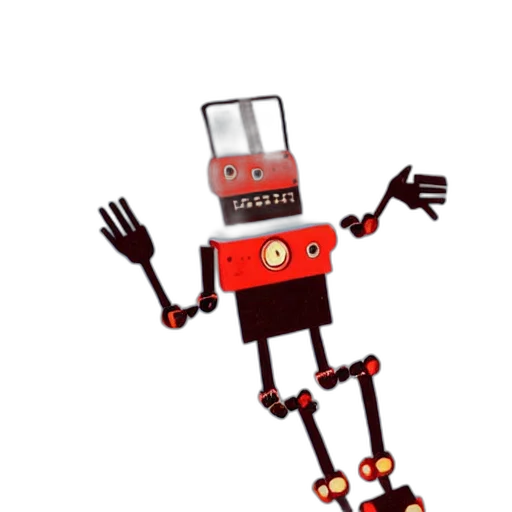 robot, animal, staff, creature transparent PNG cut-out