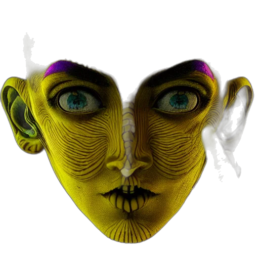 mask, face, creature, robot, 3d render, concept art, photorealistic, fantasy art transparent PNG cut-out