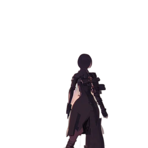 staff, jacket, sword, weapon, concept art, 3d render, pixel art, fantasy art transparent PNG cut-out