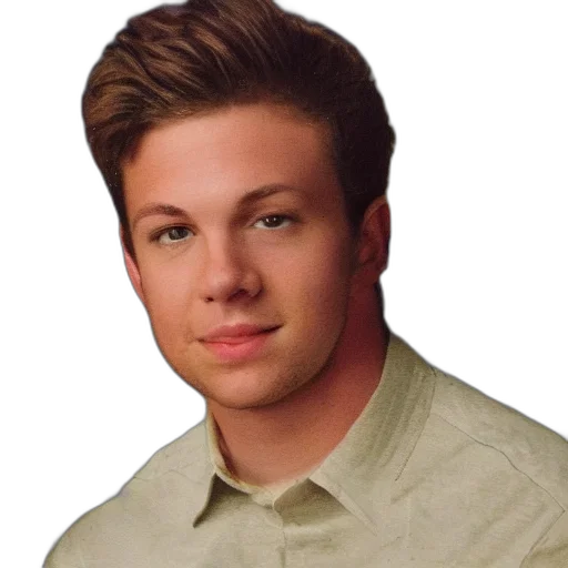 face, hair, staff, jacket transparent PNG cut-out