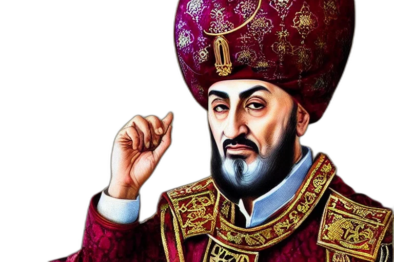 crown, photorealistic, cartoon, sultan transparent PNG cut-out