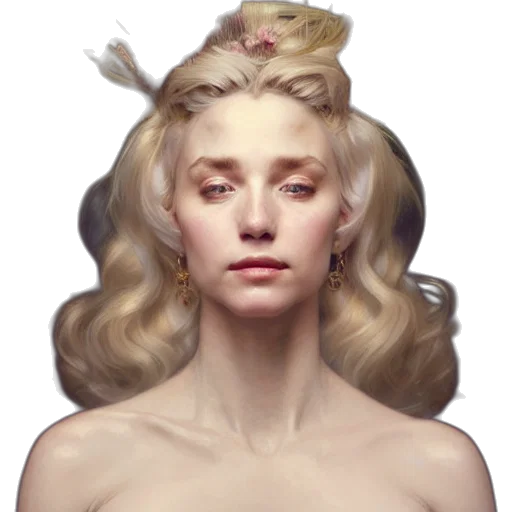 crown, face, hair, jewelry transparent PNG cut-out