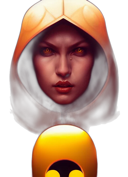face, mask, concept art, fantasy art transparent PNG cut-out