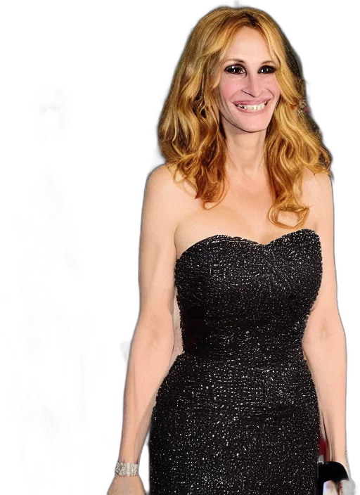 dress, cartoon, photorealistic, julia transparent PNG cut-out
