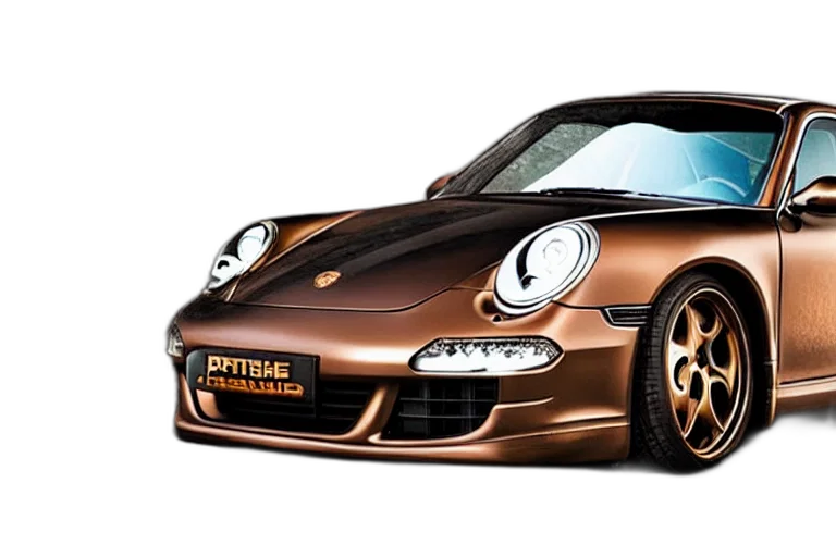 car, photorealistic, 3d render, concept art transparent PNG cut-out