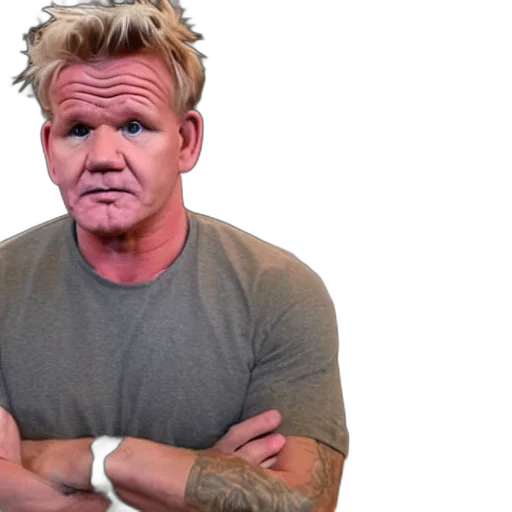 gordon, ramsay, sheep transparent PNG cut-out
