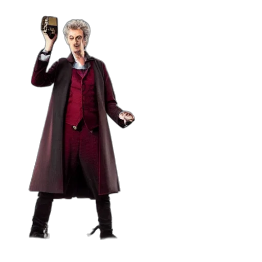 staff, jacket, concept art, 3d render transparent PNG cut-out