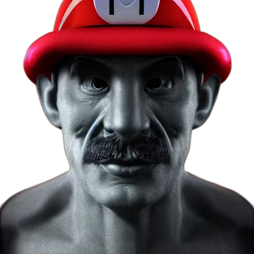 hat, mask, face, creature, 3d render, photorealistic, concept art, fantasy art transparent PNG cut-out
