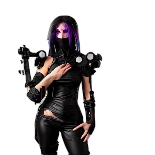 mask, robot, weapon, staff transparent PNG cut-out