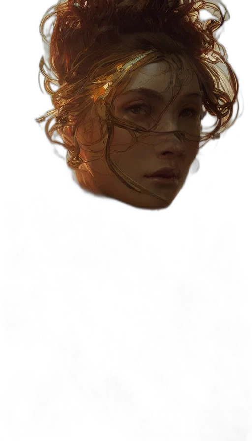 mask, face, hair, crown transparent PNG cut-out