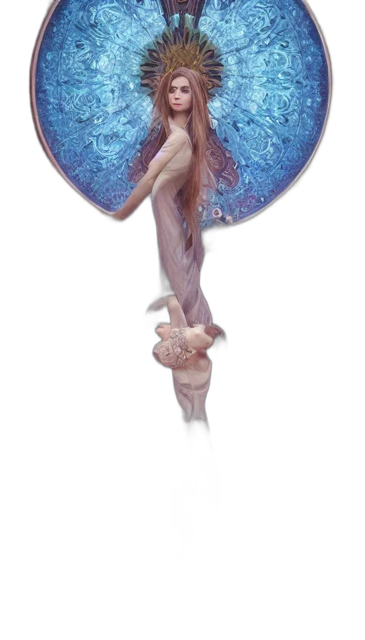 fantasy art, concept art, watercolor, oil painting transparent PNG cut-out