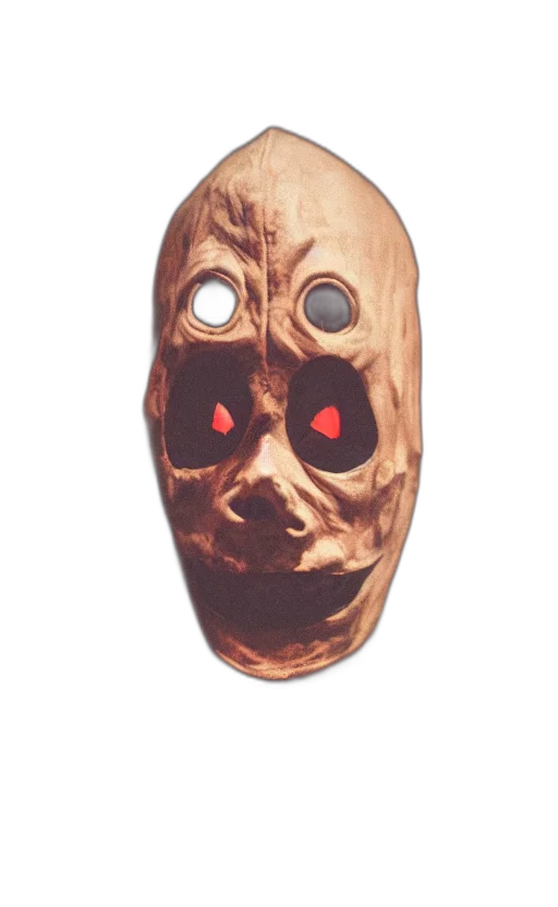 mask, face, creature, robot transparent PNG cut-out