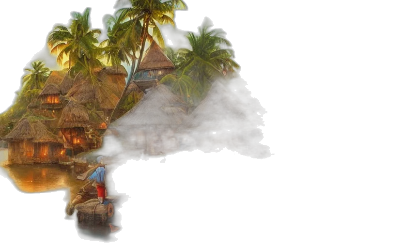 concept art, photorealistic, 3d render, fantasy art transparent PNG cut-out