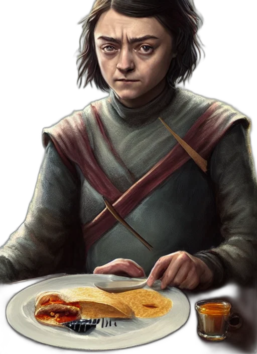 food, face, dragon, weapon transparent PNG cut-out